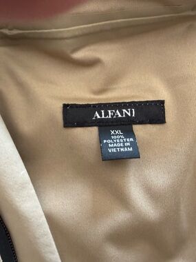 Alfani Men's Tan Windbreaker/Rain Jacket